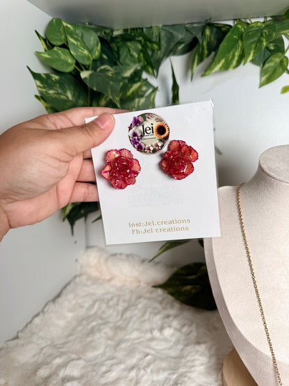 Crimson Carnation Set(clavel mini )
