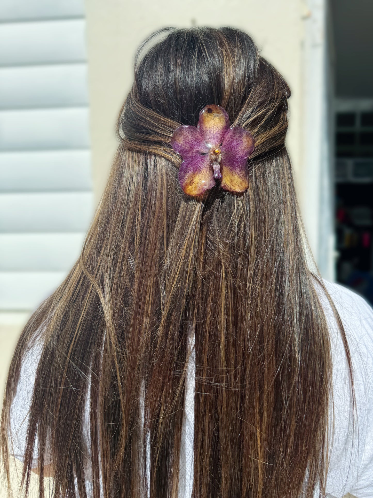 Vanda Orchid Hair clip