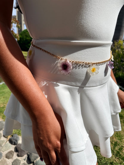 Wildflower Charm Waist Chain