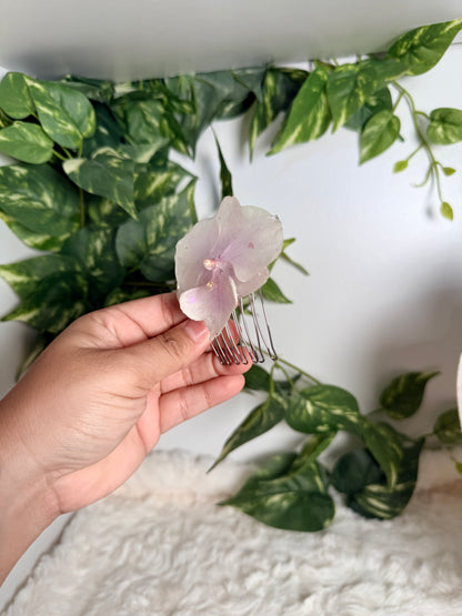 Blush Opal – Orchid Hair Comb