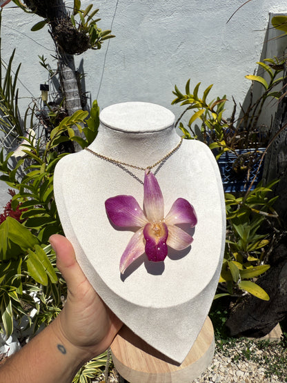 Dendrobium necklace
