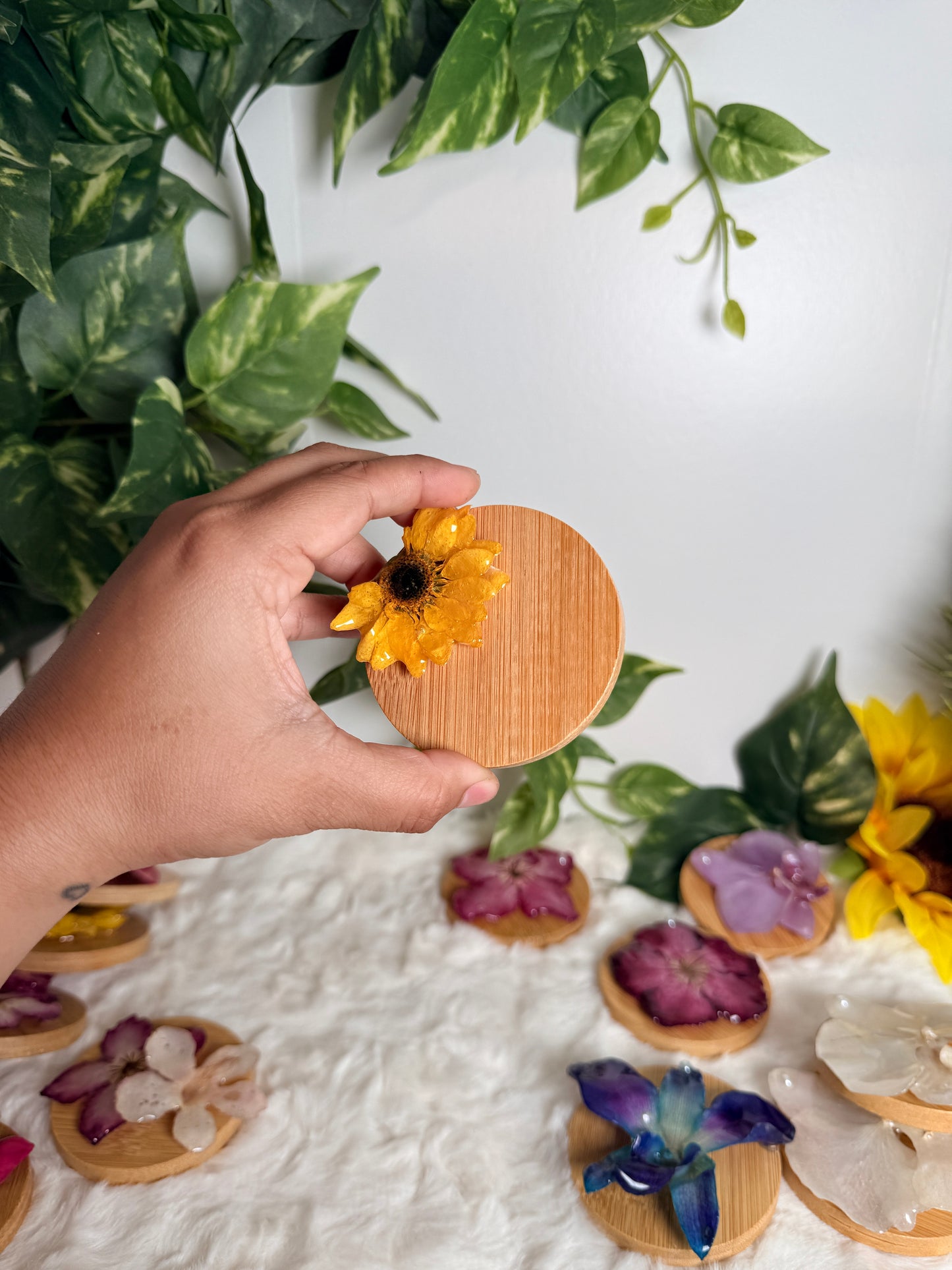 Bloom Petal Mirror