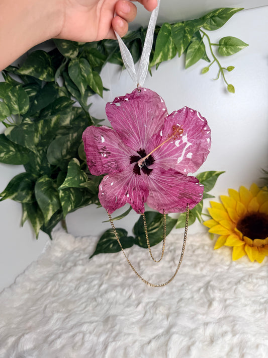 Rosé Chain Exotic Poppy Hanging