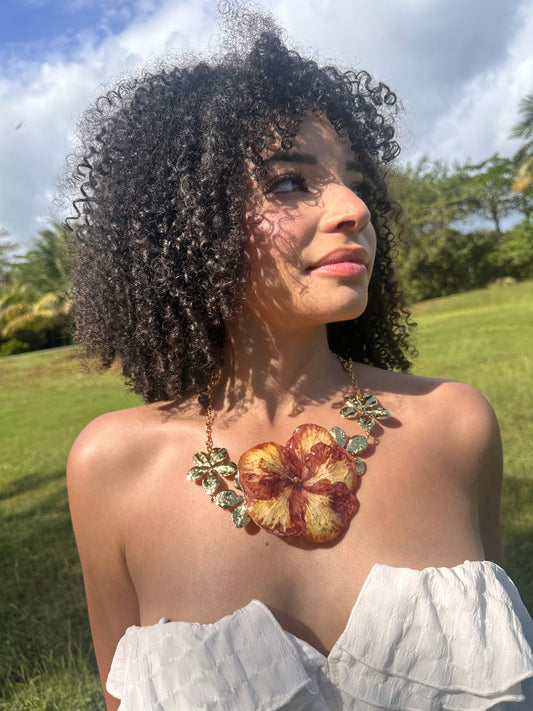 (exotic)Amapola necklace