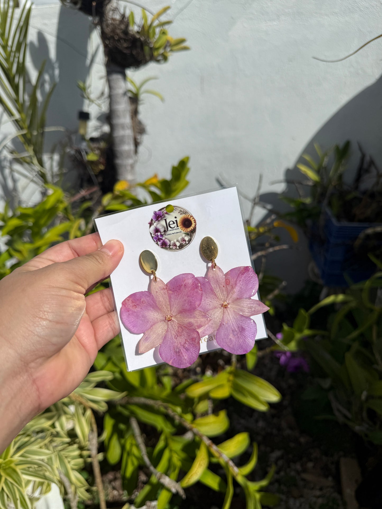 Phalaenopsis Orchid earings