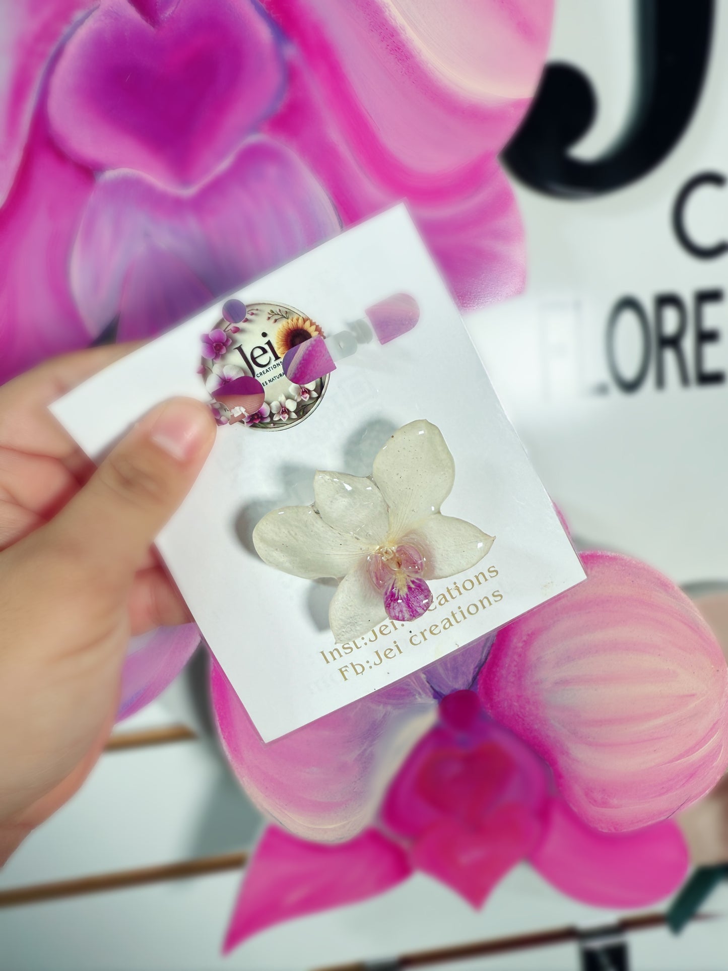 Prendedores(Orchid pins)