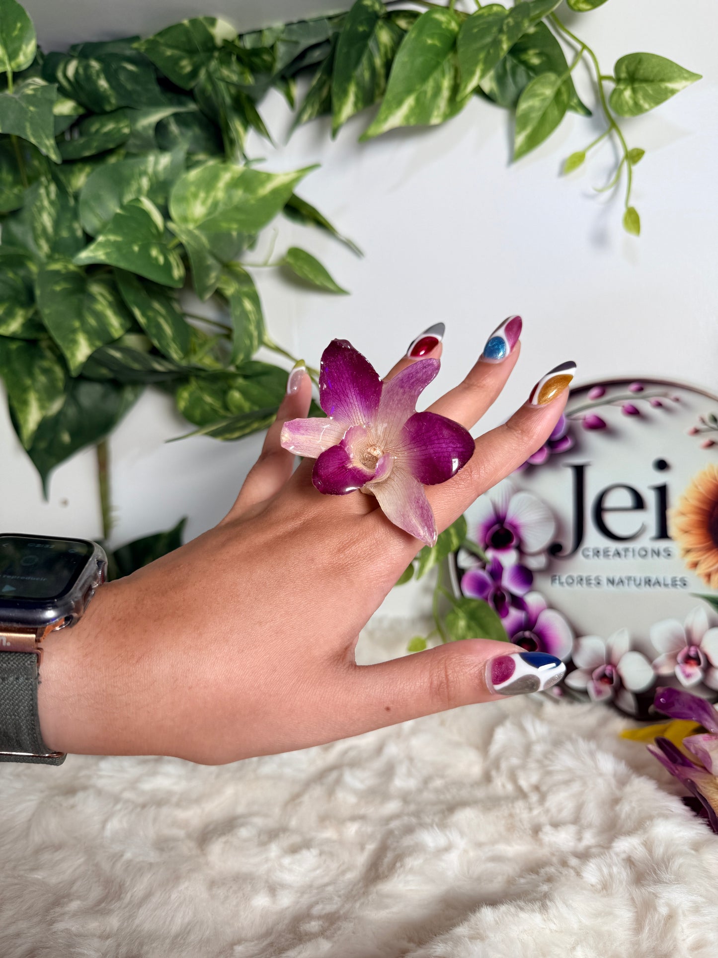 Orchid Reverie Ring