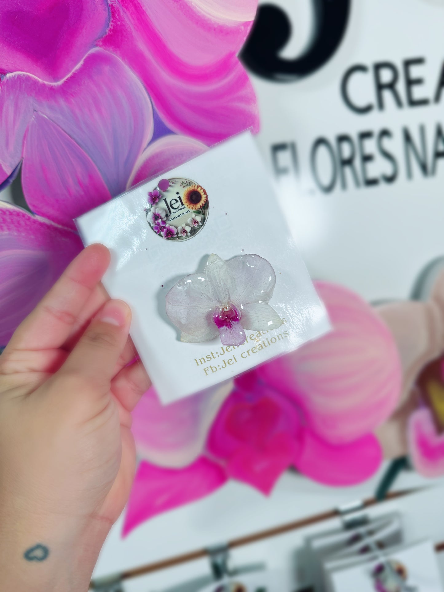 Prendedores(Orchid pins)
