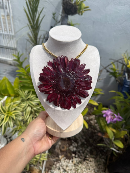 Extra big Gerbera Necklace