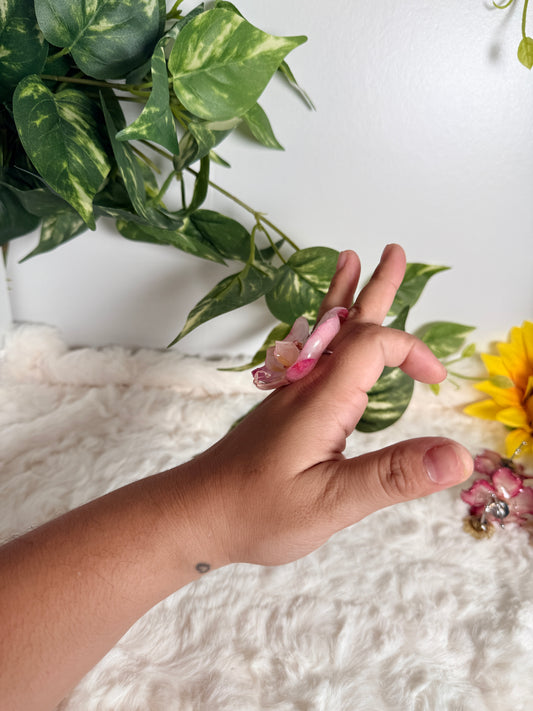 Rosé Orchid Glow Ring