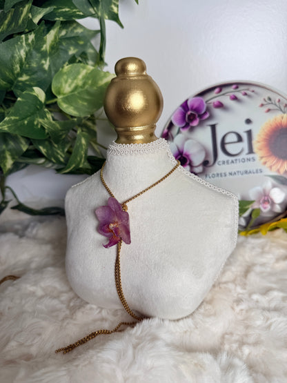 Lilac Whisper Lariat Necklace