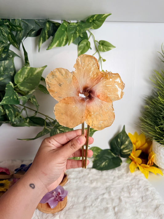 Golden Aura Hair Fork