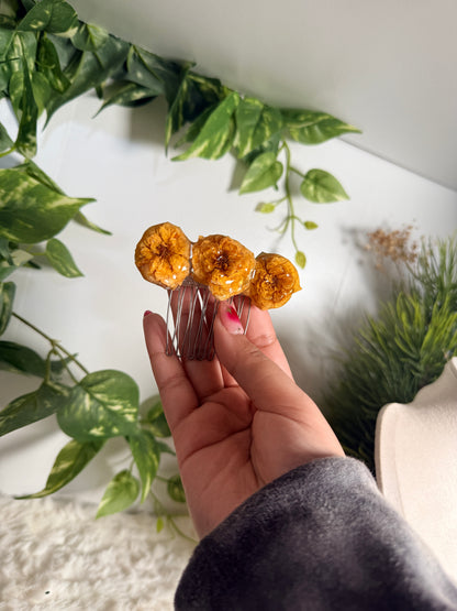Golden Garden Mini Rose Comb