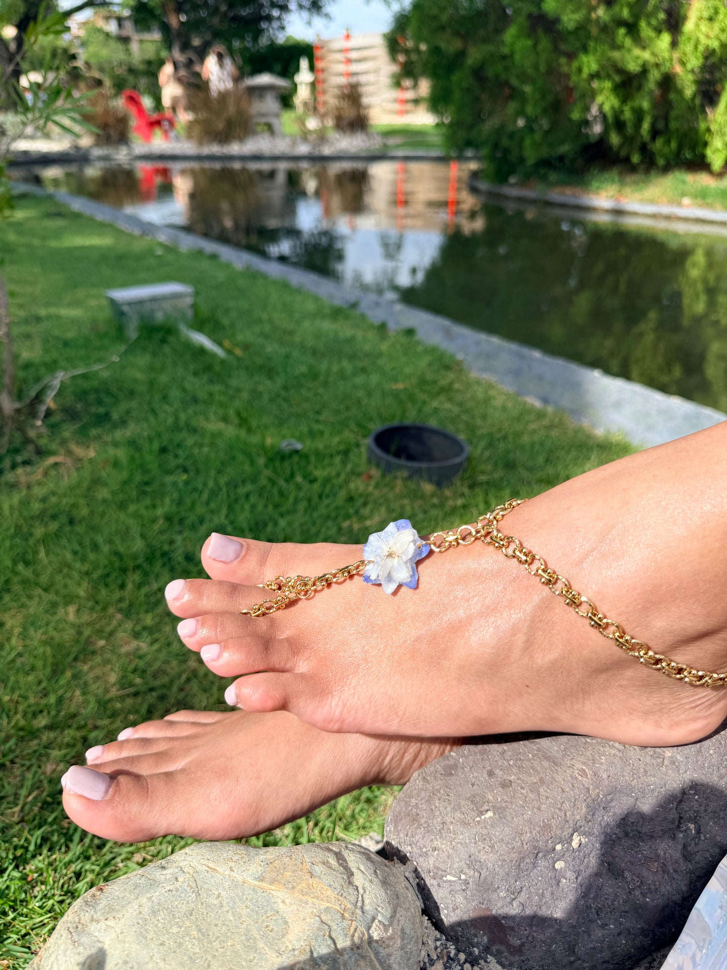 Flower Garden Anklet