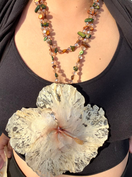 Golden Poppy 2-in-1 Statement Necklace