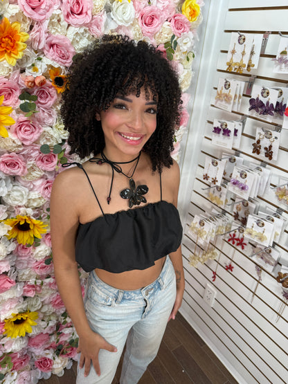 Mini Cattleya Orchid Choker