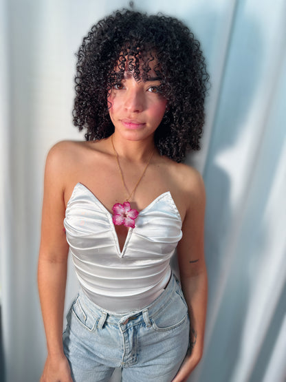 Desert rose necklace