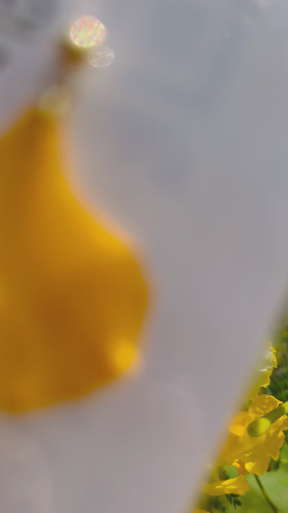 Flamboyán earings(yellow)