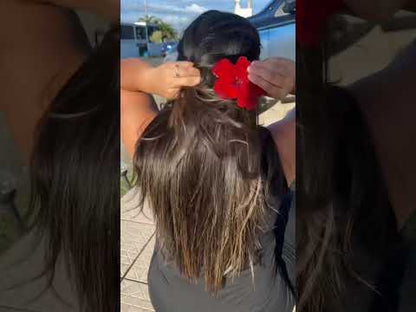 Amapola hair clip(Hibiscus) 🌺